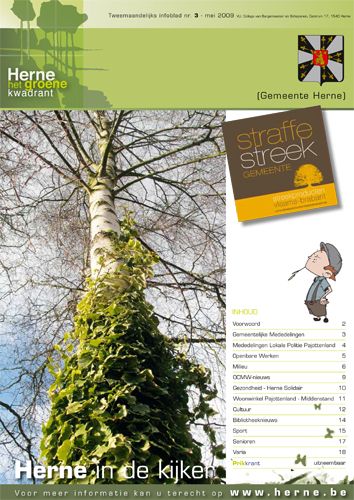 Kaft van Herne in de kijker 2009-3